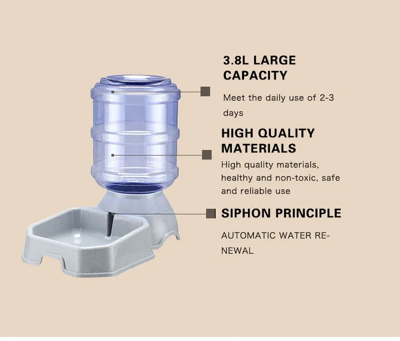 3.8L Pet Automatic Feeders