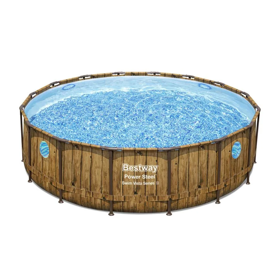 56725 Bestway Readymade Swimming pool  in India Power Steel 16 Ft x  4 Ft