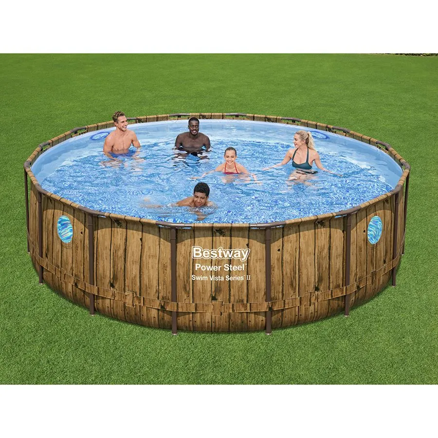 56725 Bestway Readymade Swimming pool  in India Power Steel 16 Ft x  4 Ft