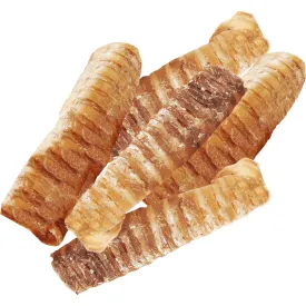 6" Split Beef Trachea Strips for Small & Medium Dogs