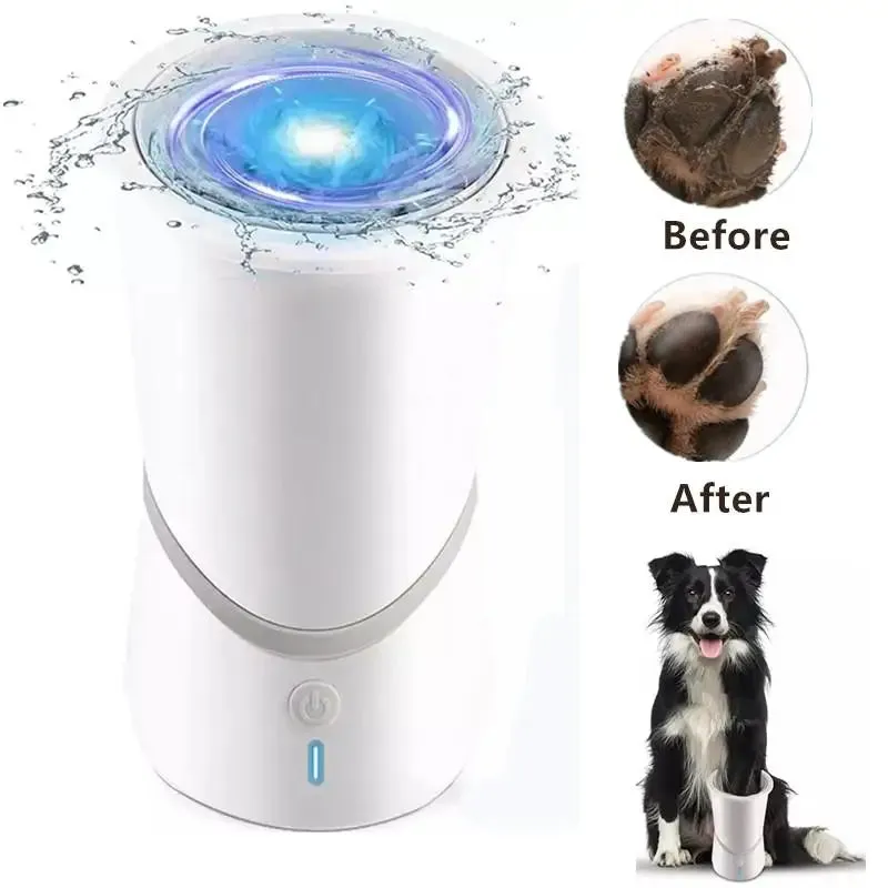 Automatic Dog Paws Cleaner Portable Paw Cleaner for Small and Medium-Sized Dogs
