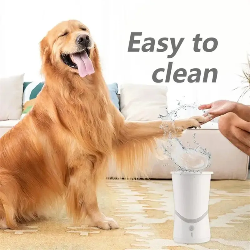 Automatic Dog Paws Cleaner Portable Paw Cleaner for Small and Medium-Sized Dogs