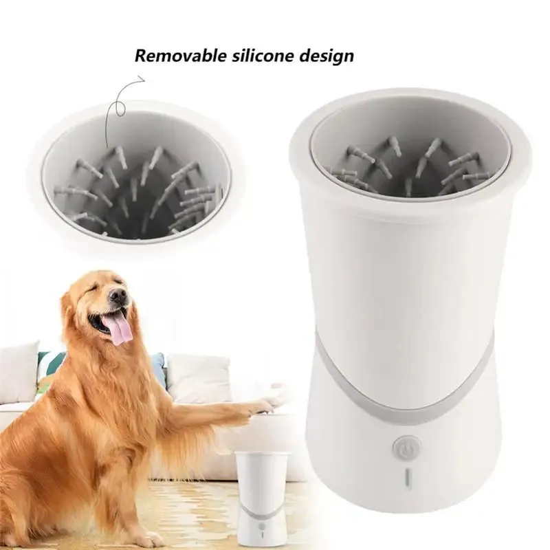 Automatic Dog Paws Cleaner Portable Paw Cleaner for Small and Medium-Sized Dogs