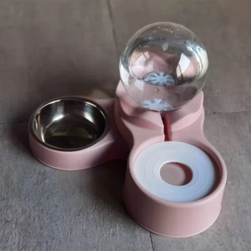 Automatic Water Dispenser and Food Bowl Set For Pet
