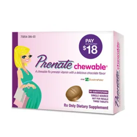 Avion Prenate Chewable Vitamin Dutch Chocolate 30ct (Rx)