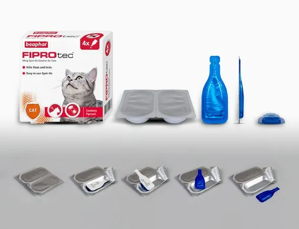 Beaphar - Fiprotec Spot-On Cat - 4 Pipettes