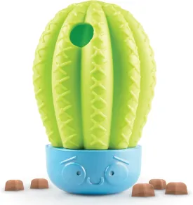 Brightkins Cactus Surprise Treat Dispenser - Treat Dog Toys, Treat Dispenser for Dogs, Dog Birthday Toy for All Breeds Medium