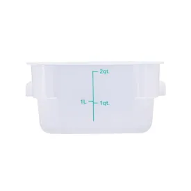 CAC China FS2P-SQ2T Food Storage Container