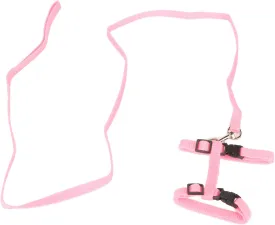 Cat Harness and Leash Set, Cats Escape Proof Adjustable Kitten Harness for Large Small Cats Lightweight Soft Walking Travel Harness ()