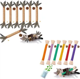 Cat Toys Catnip Toys for Indoor Kitten Cat Chew Silvervine for Molar Scratch Interactive Toy