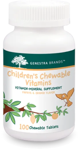 Children's Chewable Vitamins - 100 Tabs By Genestra Brands