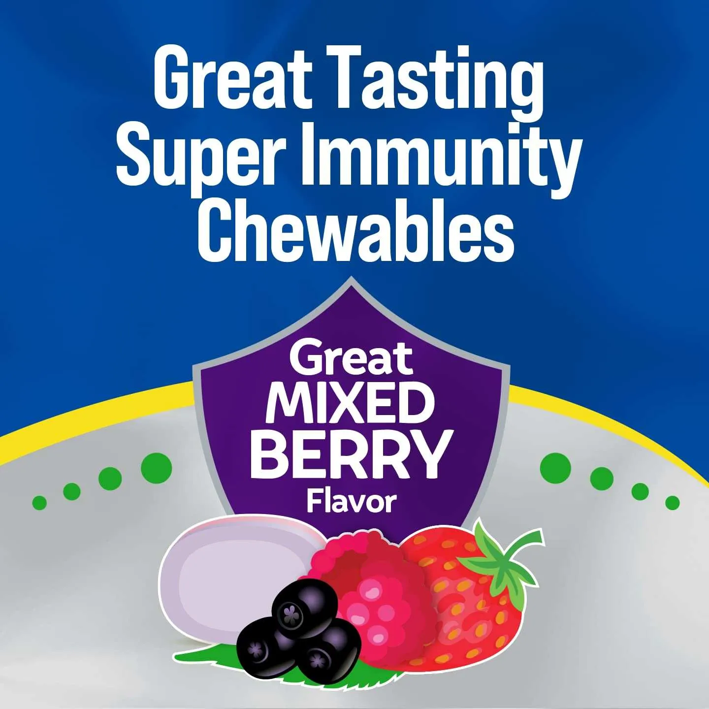 Culturelle Immune Defense Probiotic with Vitamin C Vitamin D & Zinc   Elderberry Chewable - 28 Ct