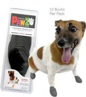 Dog Boots, Black | Pawz