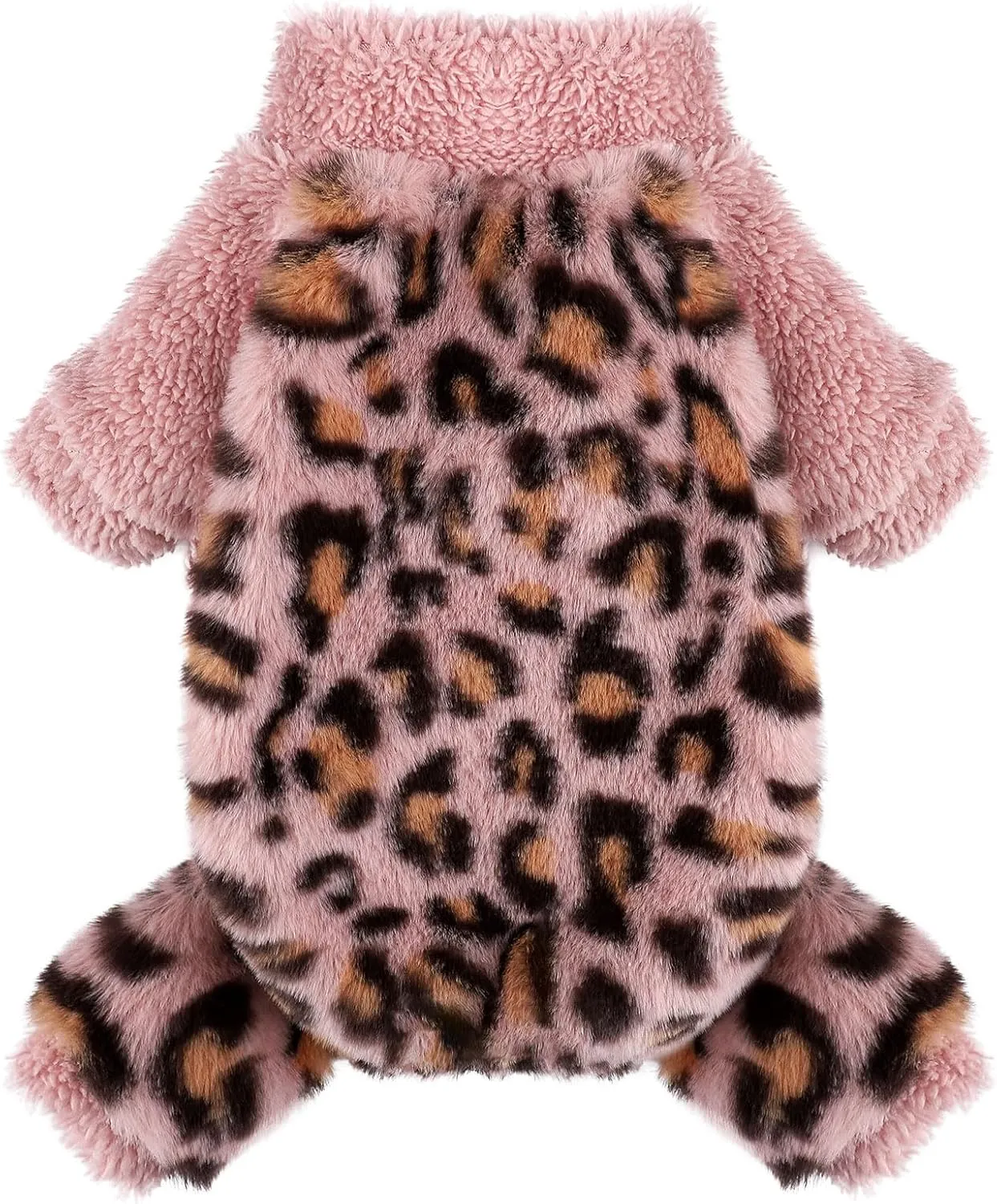 Dog Pajamas PJs Clothes for Small Dogs Girl Boy Warm Spring Fall Winter Onesie Sweaters Fleece Puppy Jumpsuits 4 Legged Outfits Clothing Apparel