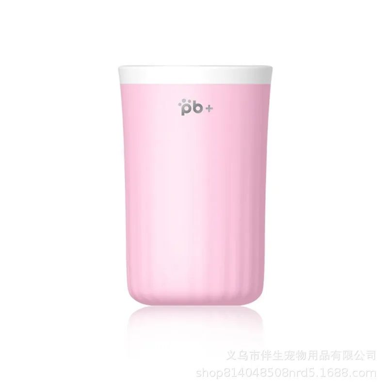 Dog Paw Cleaner Cup Clean Brush Soft Silicone Pet Dog Paw Washer Quickly Wash Dirty Paw Washer for Small Medium Large Dogs
