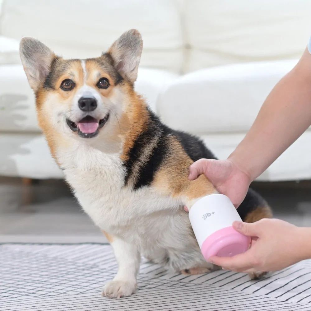 Dog Paw Cleaner Cup Clean Brush Soft Silicone Pet Dog Paw Washer Quickly Wash Dirty Paw Washer for Small Medium Large Dogs