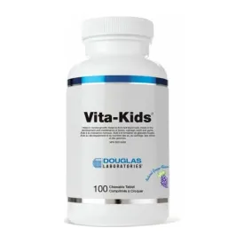 Douglas Laboratories Vita-Kids, Natural Grape Flavour Chewable Tablets