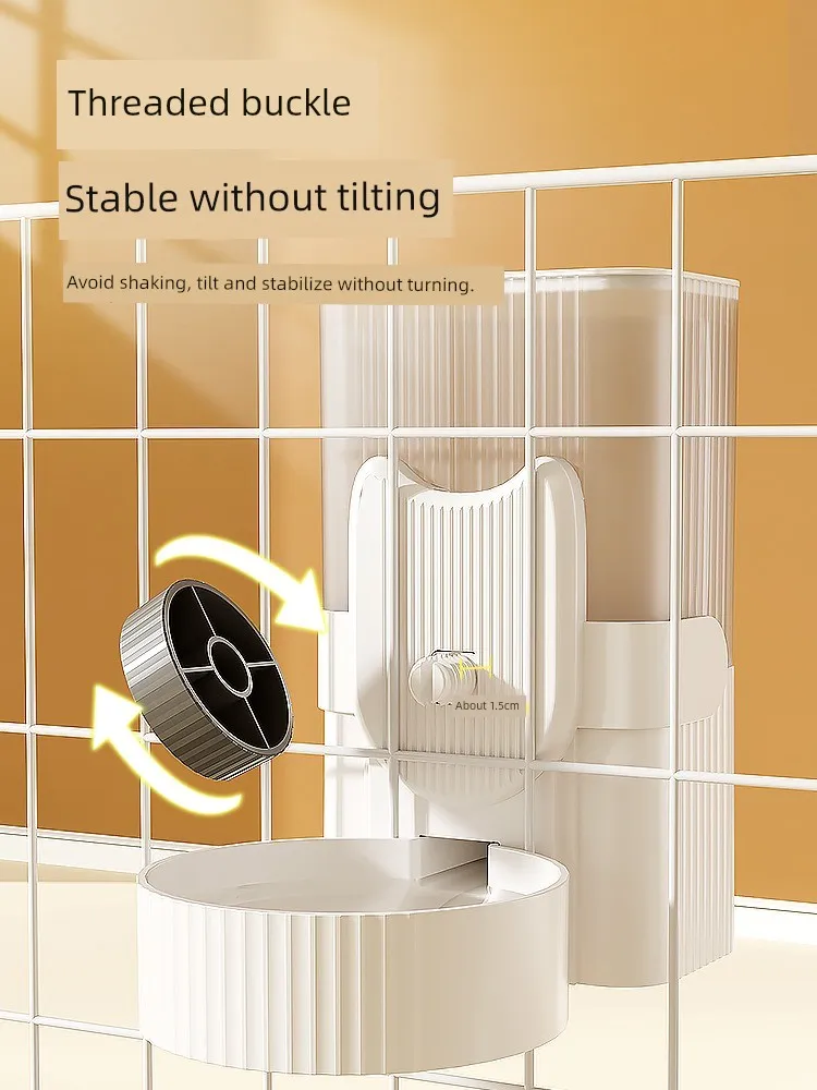 Elevated Pet Feeder & Water Dispenser for Stylish Homes