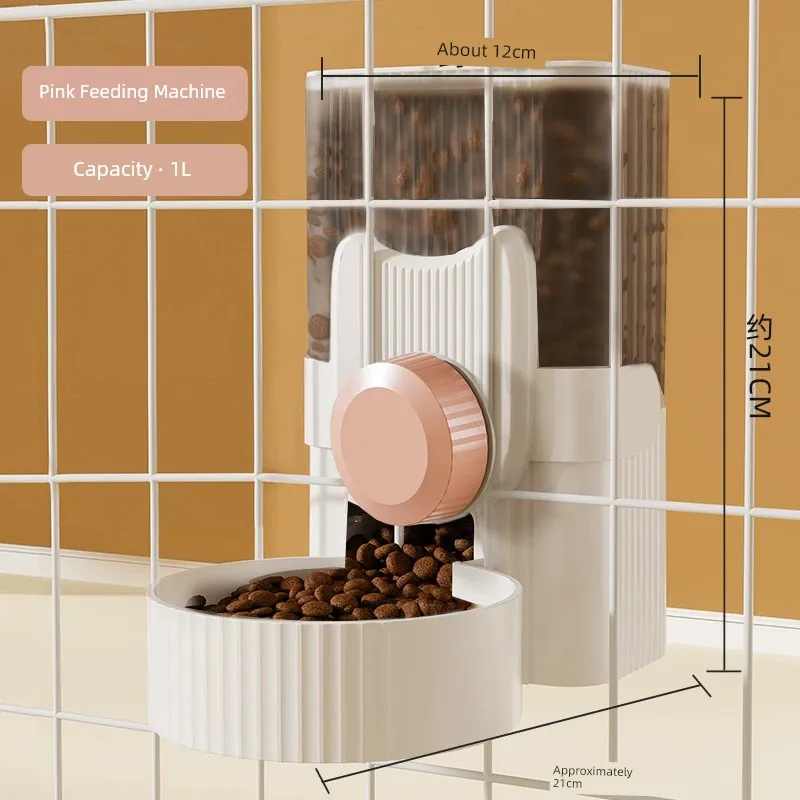 Elevated Pet Feeder & Water Dispenser for Stylish Homes