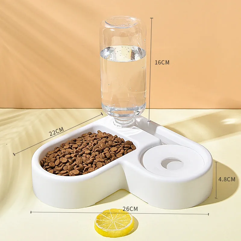 Elevated Pet Feeder & Water Dispenser for Stylish Homes