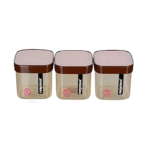 Fusion Plastic Containers 750ML, Set of 6