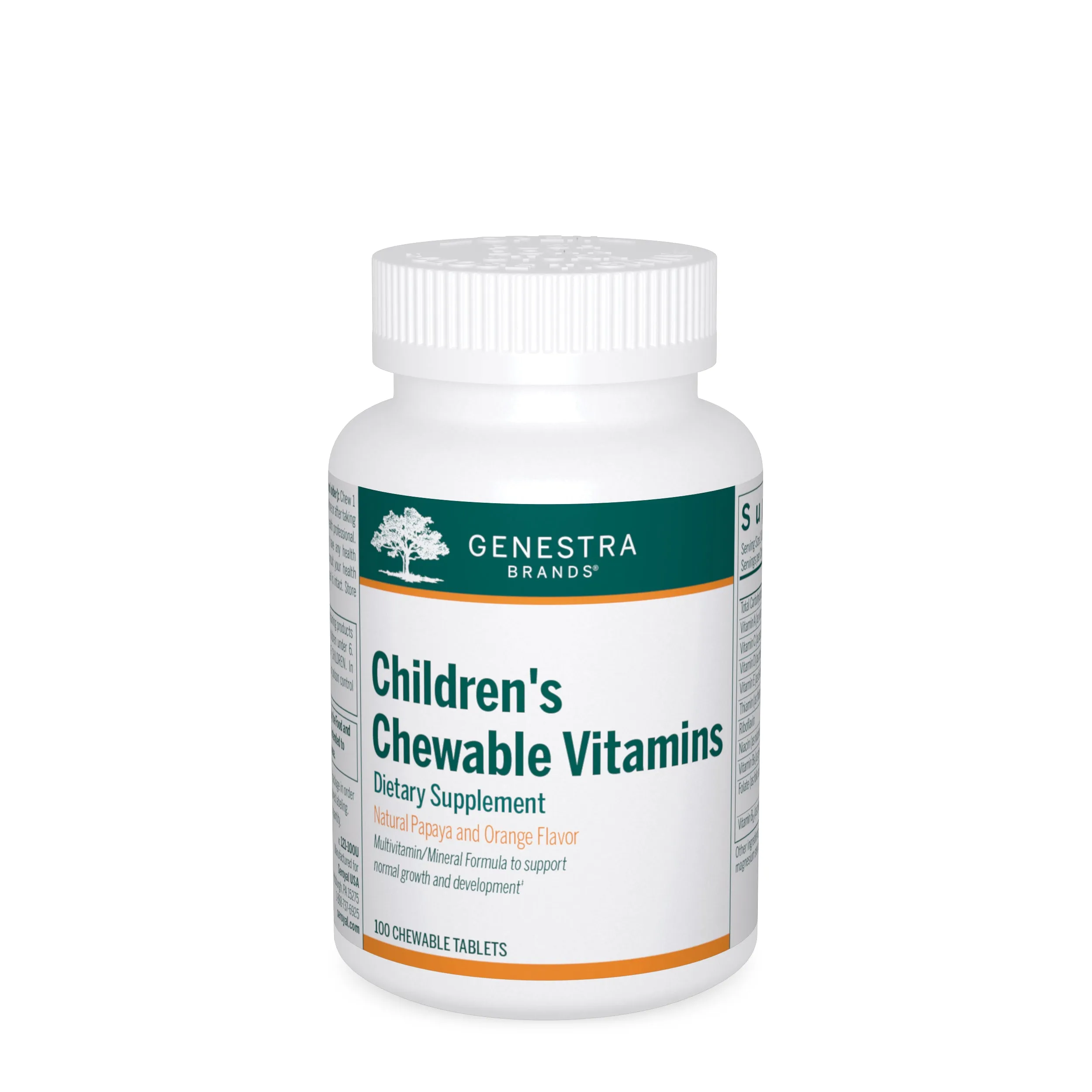 Genestra, Children's Chewable Vitamins, 100 Tablets