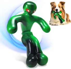 Indestructible Dog Toys for Aggressive Chewers:Tough Chew Toys for Medium & Large Breeds-Nylon Dog Bone to Keep Them Busy,Gifts for Dogs,Mlik Flavor (Green)