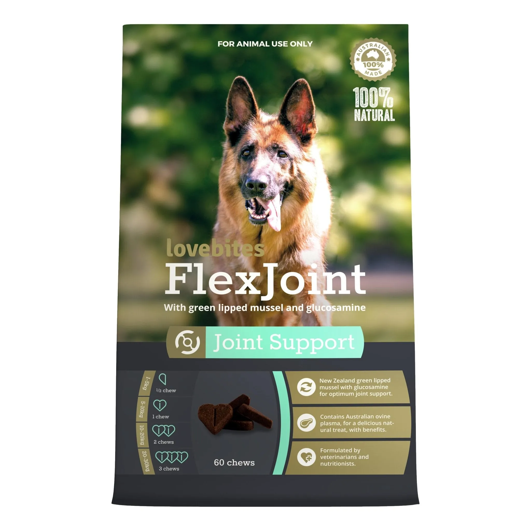 Lovebites FlexJoint Chews - Joint Support for Dogs