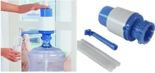 Manual Water Pump Dispenser for 5-6 Gal Barrel, Drinking Water Hand Press Pump