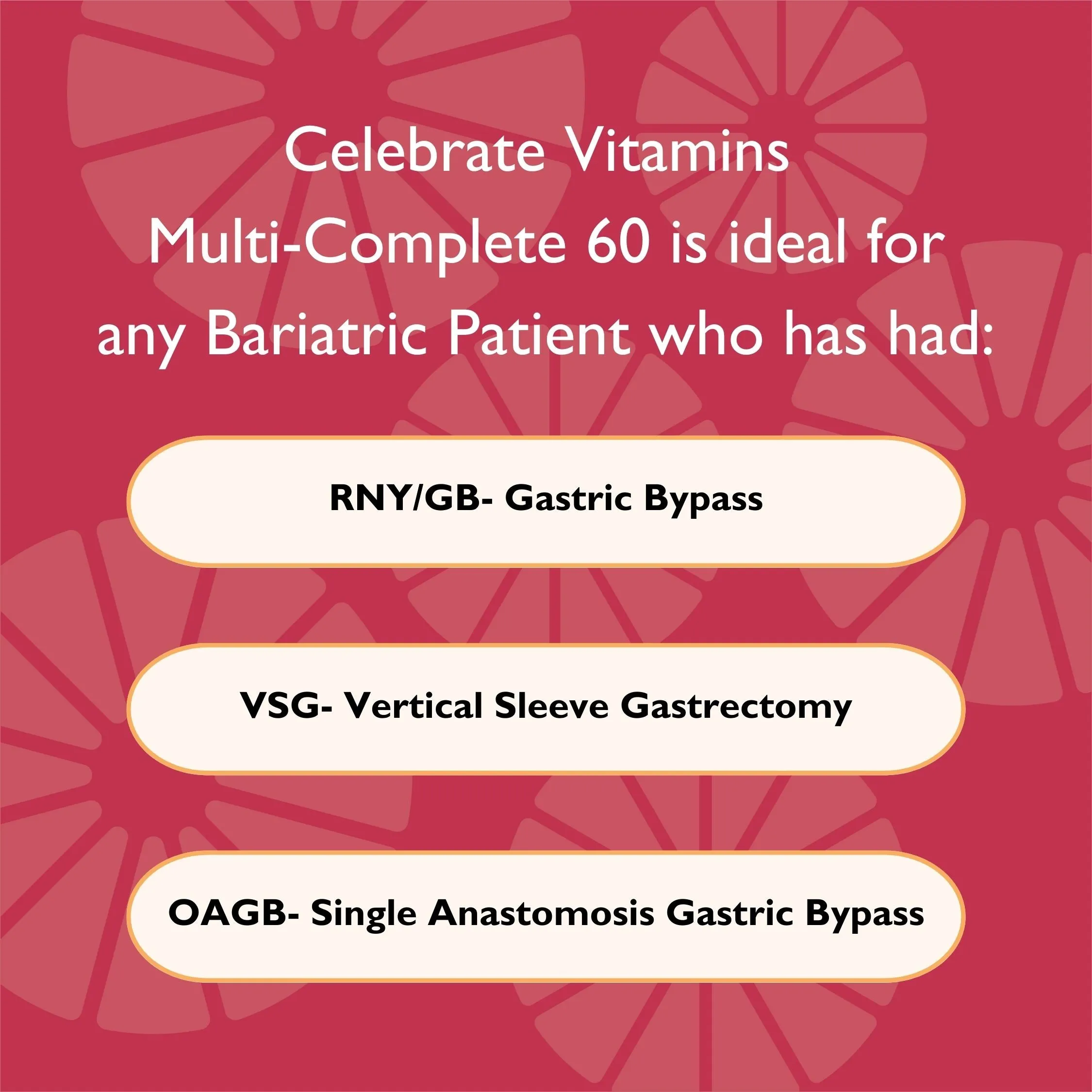 Multi-Complete 60 Bariatric Multivitamin with Iron Chewables, Tropical