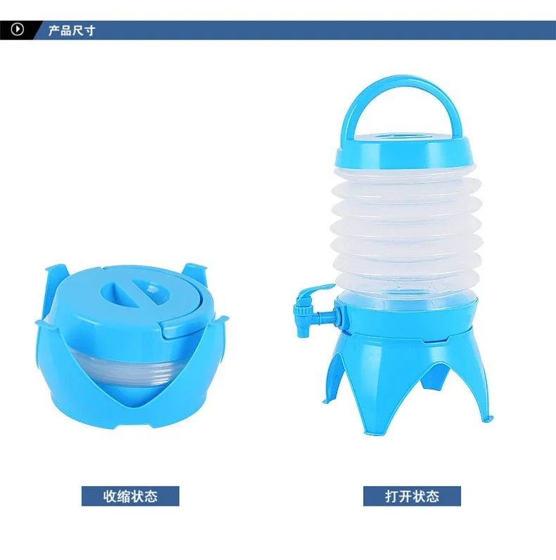 Multifunctional Camping Expandable Storage Bucket Vehicle mounted Portable Beer