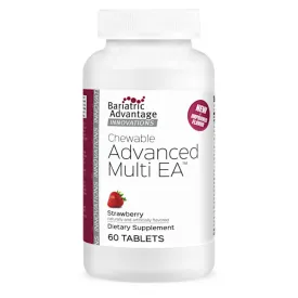 Multivitamin for people after bariatric surgery Bariatric Advantage Chewable Multi EA Strawberry , 60 tablets