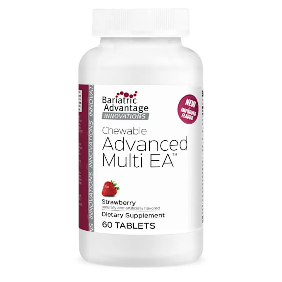 Multivitamin for people after bariatric surgery Bariatric Advantage Chewable Multi EA Strawberry , 60 tablets