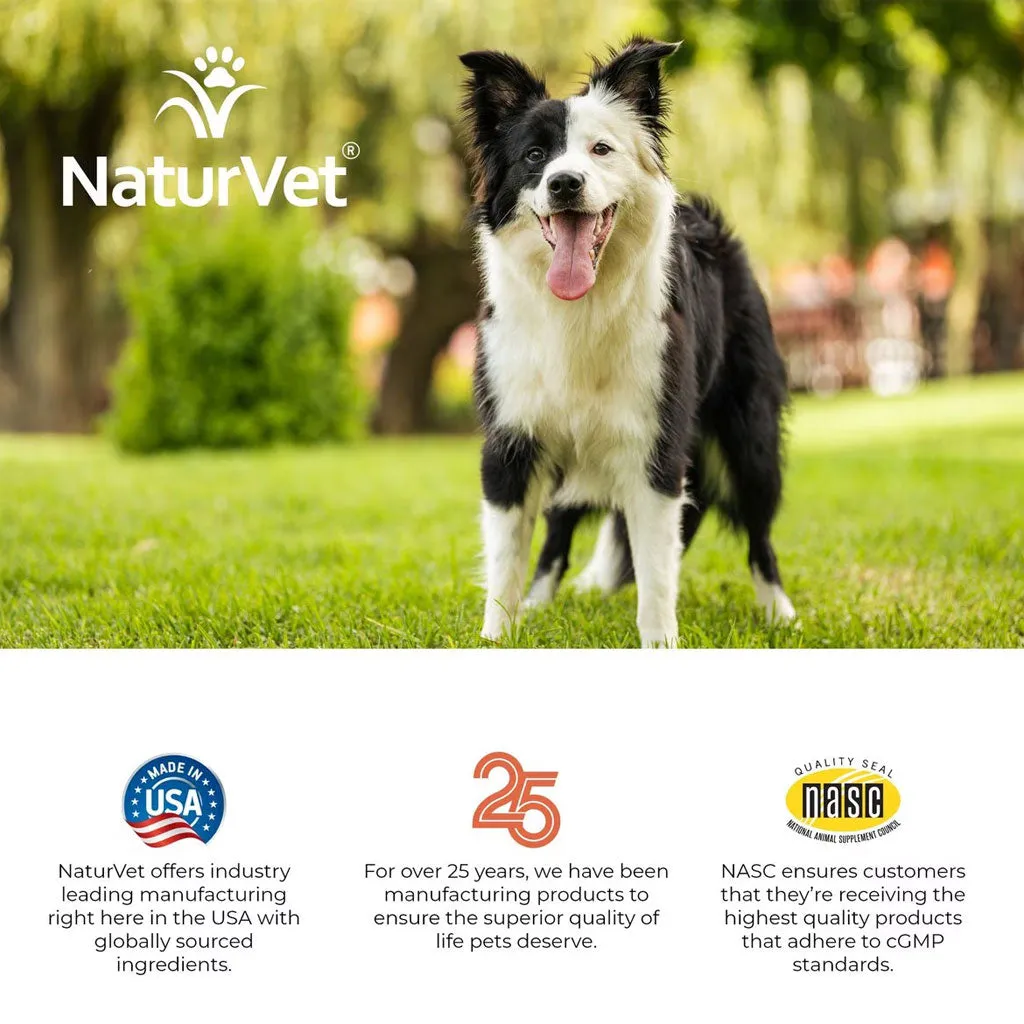 NaturVet VitaPet Adult Plus Breath Aid Chewable Tablets Multivitamin for Dogs