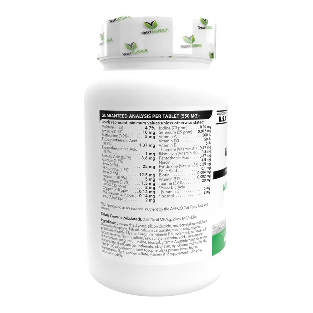 Nu Cat Multivitamin Formula for Cats, 90 Chewable Tablets