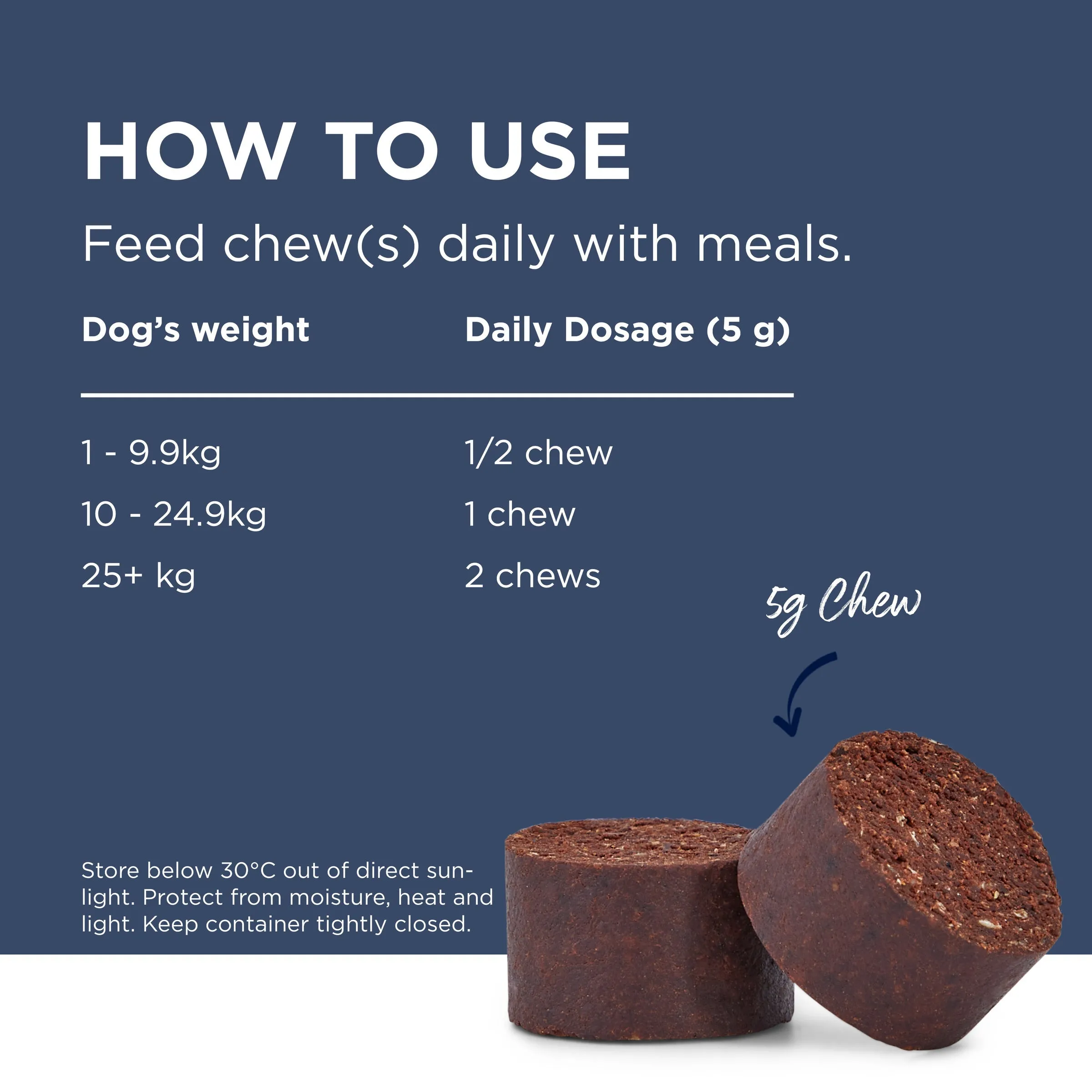 PAW by Blackmores Osteocare Joint Protect Chews for Dogs 500g