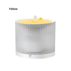 PAWS ASIA Suppliers New Hot Round Automatic Pet Feeder Water Dispenser For Dog Cat Drinking