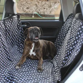 Pet Car Seat Hammock Cover - Polka Dots
