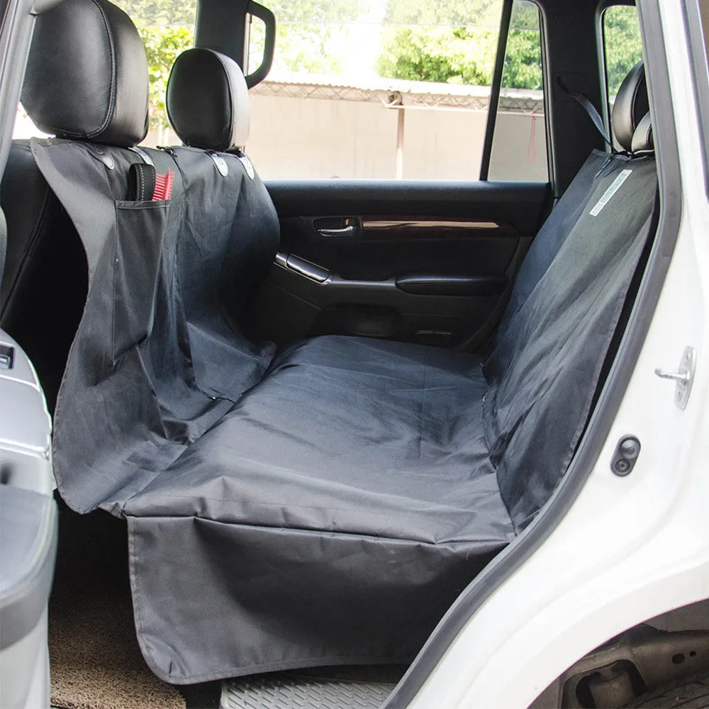 Pet Car Seat Hammock Cover - Polka Dots