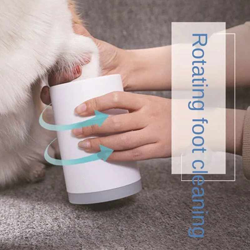 Portable Soft Silicone Cat Dog Dirty Paw Cleaner Cup