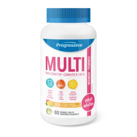 Progressive Multivitamin Chewable Adult Women 60 Tablet