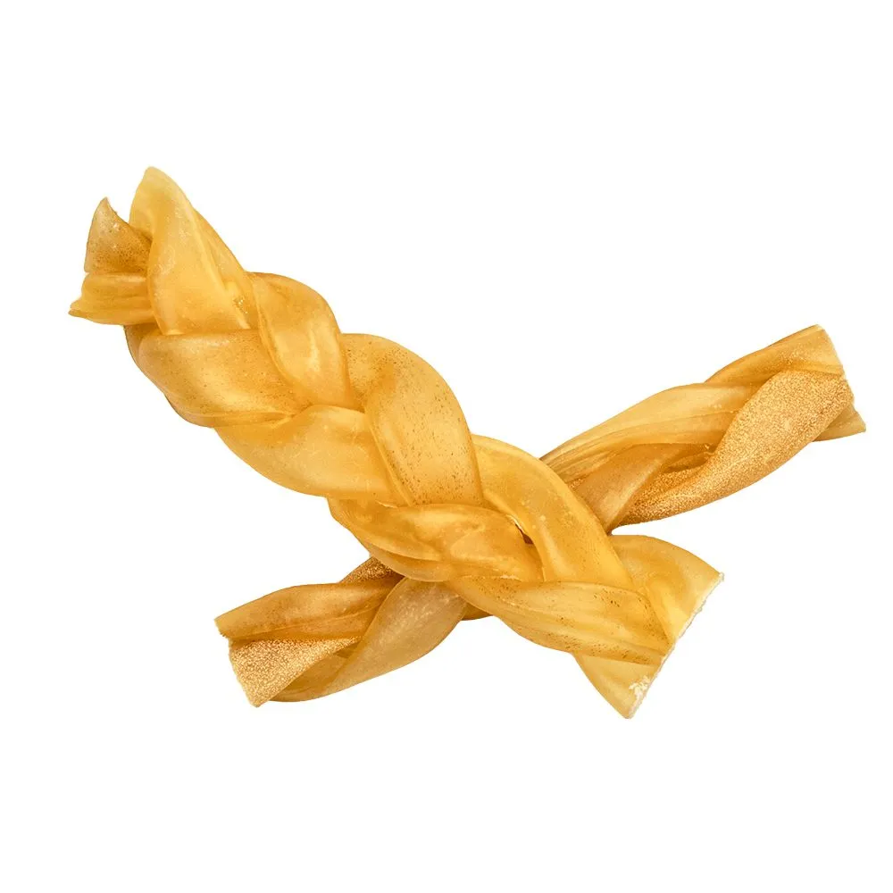 Puffed Collagen Braid Chew - Large