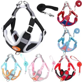 Reflective No-Pull Dog Harness Set