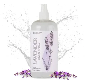 SpaRoom Aromatherapy Linen and Fragrant Room Spray Made with Essential Oils, 16 Ounces, Lavender ~ Relaxing, Floral, Calming