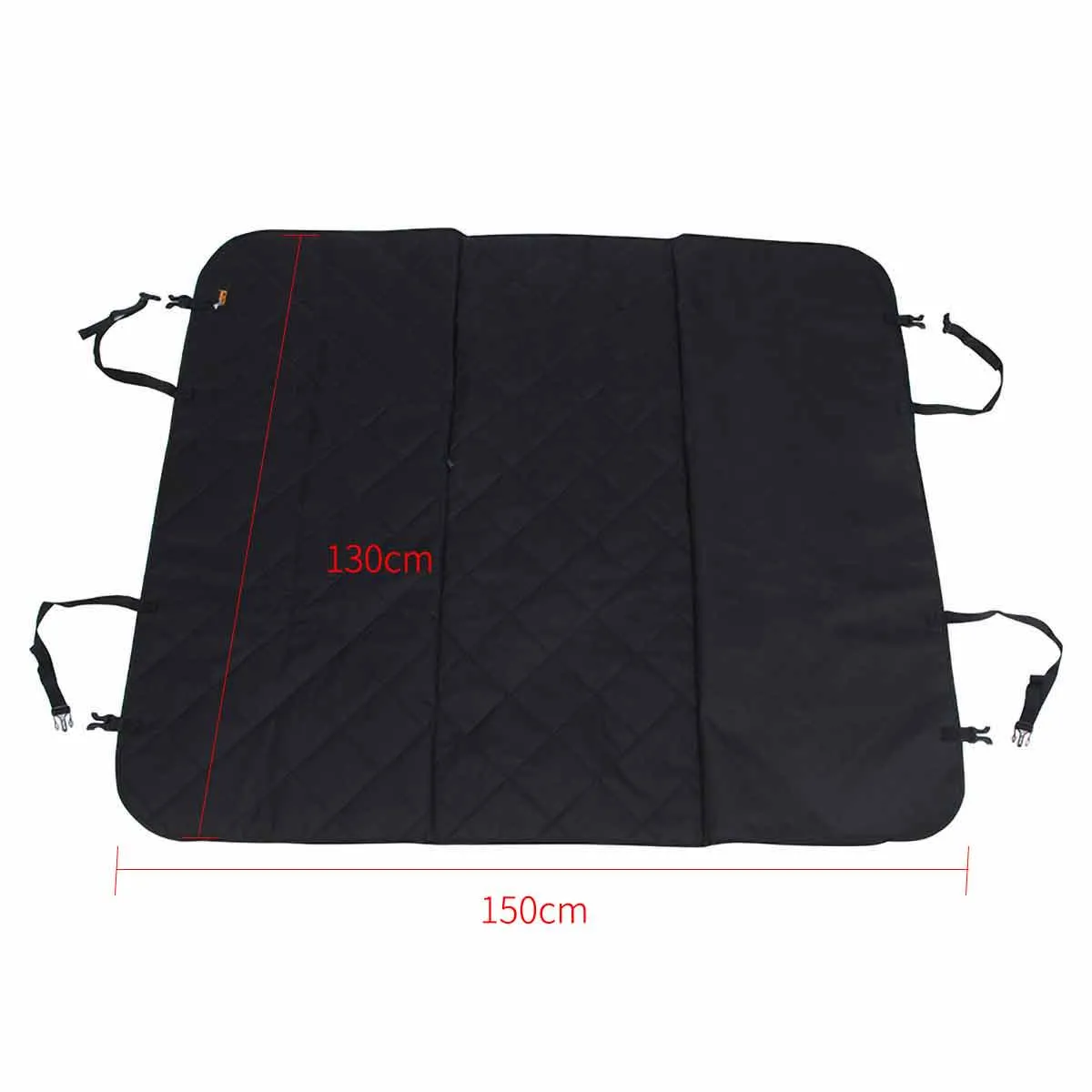Triple Layers Dog Back Car Seat Cover Protector Hammock Noslip Pet Mat Cargo