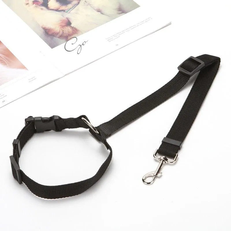 Two-in-One Adjustable Pet Dog Car Seat Belt