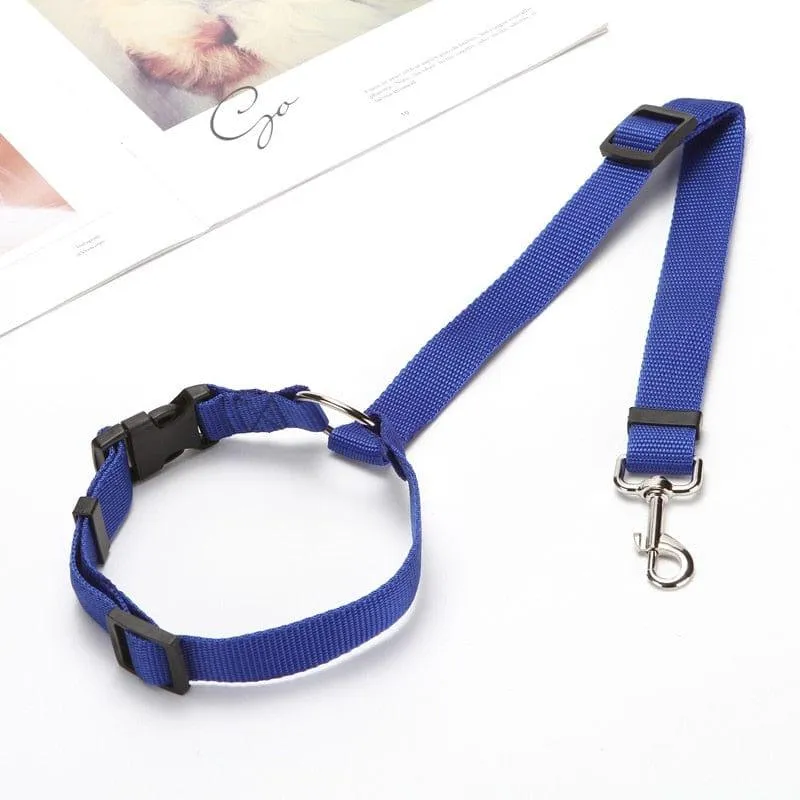 Two-in-One Adjustable Pet Dog Car Seat Belt