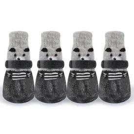 Waterproof Puppy Socks - 4 PCS Breathable Dog Shoes