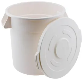 Winco FCW-20 20 Gallon Heavy Duty Round Food Storage Container NSF Listed BPA Free | Denson CFE