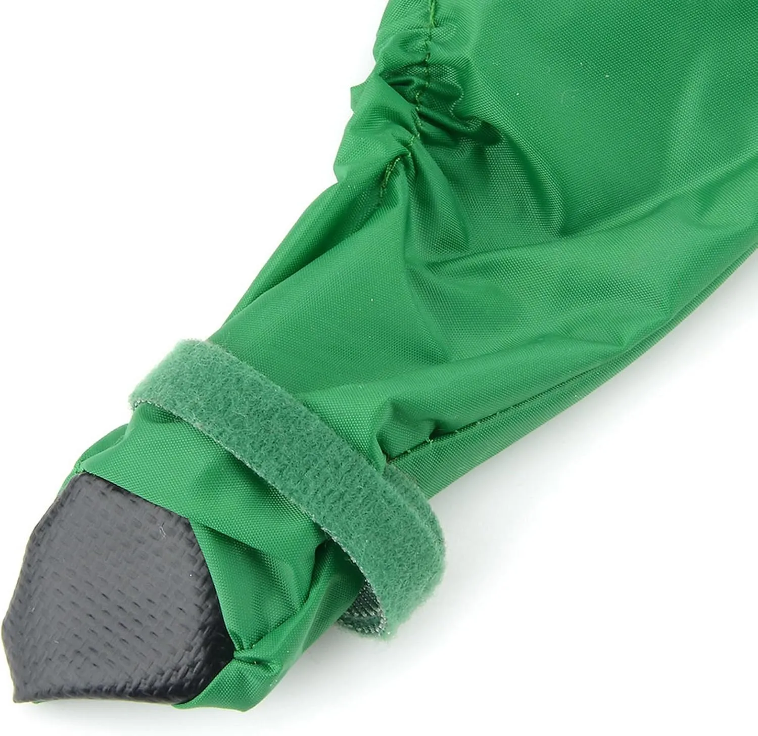Zunea Waterproof Dog Raincoat with Hood for Small Dogs Rain Poncho Jumpsuit with Rain Boots Puppy Hooded Slicker Rainwear Four-Legged Pet Rain Jacket for Walking Green S